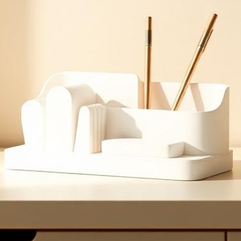 Organizador de Mesa em impressão 3D feito pela Makko